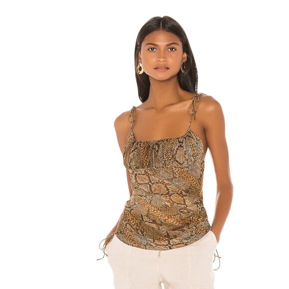 L'Academie REVOLVE Snakeskin Top - Picture 5 of 6